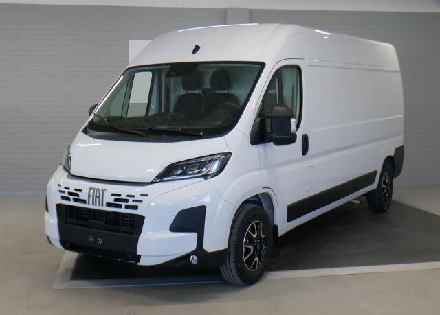 Fiat Ducato 2025 Multijet3 140 L3H2 MT / ALV / 2 x renkaat / Vanerointi / Koukku / LED-valot / P.kamera / Webasto /