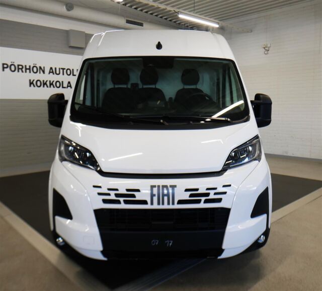 Fiat Ducato 2025 Multijet3 140 L3H2 MT / ALV / 2 x renkaat / Vanerointi / Koukku / LED-valot / P.kamera / Webasto /