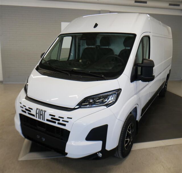 Fiat Ducato 2025 Multijet3 140 L3H2 MT / ALV / 2 x renkaat / Vanerointi / Koukku / LED-valot / P.kamera / Webasto /
