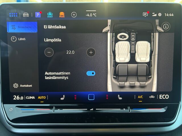 Volkswagen ID.4 2026 Pro 4MOTION Elegance 210 kW, akku 77kWh. kahdet renkaat ja koukku. Kysy tarjous: Janne 050 3622763