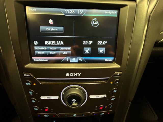 FORD Mondeo 2016 2,0 TDCi 180hv PowerShift Titanium Business Wagon AWD merkkihuollettu ja Webastolla