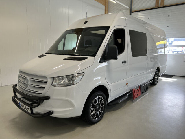 MERCEDES-BENZ Sprinter 2019 316CDI 7G-TRONIC XXL 2+3 M-A SIS ALV! *3,2M TAVARATILA *UUSI JATKO-OHJAAMO