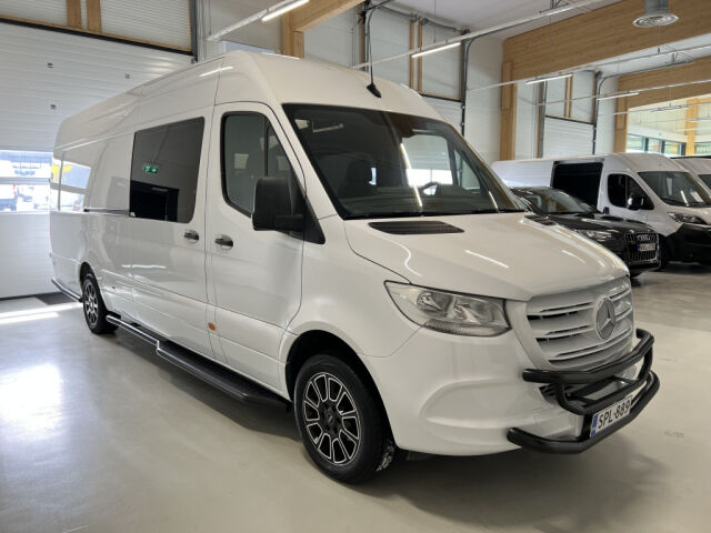 MERCEDES-BENZ Sprinter 2019 316CDI 7G-TRONIC XXL 2+3 M-A SIS ALV! *3,2M TAVARATILA *UUSI JATKO-OHJAAMO