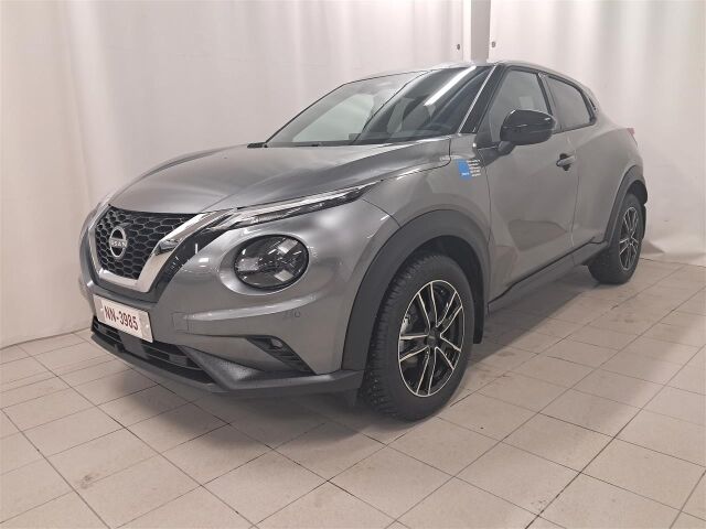 Nissan Juke 2024 DIG-T 114HP 7DCT N-Connecta + Navi MY24 SL, kaksilla renkailla ja lämpöpaketilla.