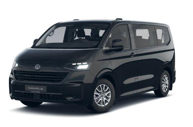 Volkswagen Caravelle 2026 Life 2,5 eHybrid 171 kW, CVT-automaatti / Tilattavissa  1+7 tai 1+8 / Tehdastakuu 5v tai 200tkm |