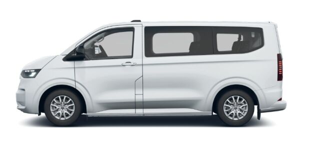 Volkswagen Caravelle 2026 Life 2,5 eHybrid 171 kW, CVT-automaatti / Tilattavissa  1+7 tai 1+8 / Tehdastakuu 5v tai 200tkm |