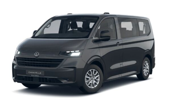 Volkswagen Caravelle 2026 Life 2,5 eHybrid 171 kW, CVT-automaatti / Tilattavissa  1+7 tai 1+8 / Tehdastakuu 5v tai 200tkm |