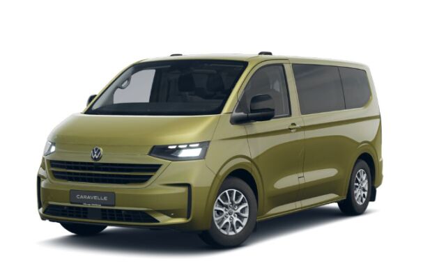 Volkswagen Caravelle 2026 Life 2,5 eHybrid 171 kW, CVT-automaatti / Tilattavissa  1+7 tai 1+8 / Tehdastakuu 5v tai 200tkm |