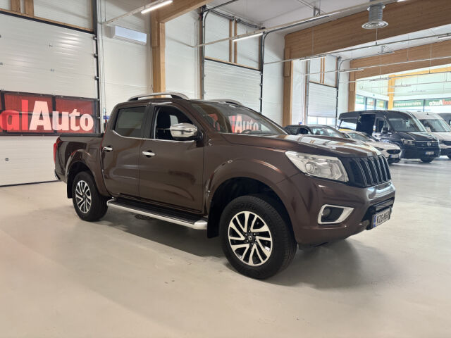 NISSAN Navara 2017 2.3dCi 190HV AUT DOUPLE CAP SIS ALV! *VETOKOUKKU  *AUTOM ILMASTOINTI *VAKKARI *