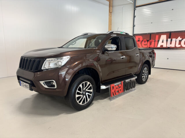 NISSAN Navara 2017 2.3dCi 190HV AUT DOUPLE CAP SIS ALV! *VETOKOUKKU  *AUTOM ILMASTOINTI *VAKKARI *
