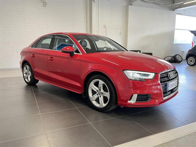 AUDI A3 2016 Sedan Business Sport SE 1,0 TFSI 85 kW S tronic, adapt.vakkari! Upea yksilö vähillä kilometreillä!