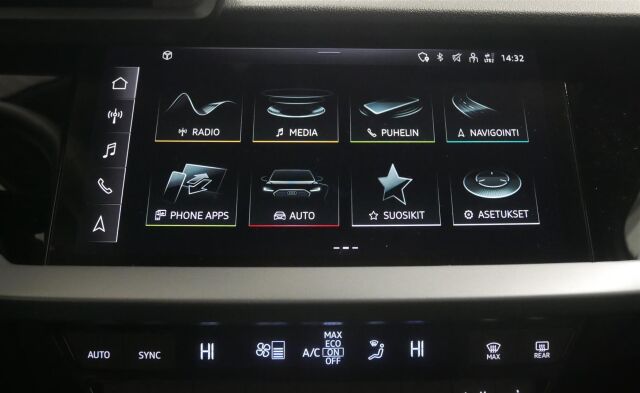 Audi A3 2026 Sportback 40 TFSI e Plus, esittelyauto, matriisi ledit, 5v takuu, Sonos! 2x alut!