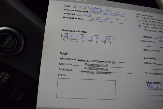 VOLVO XC60 2010 2,4D AWD Momentum aut