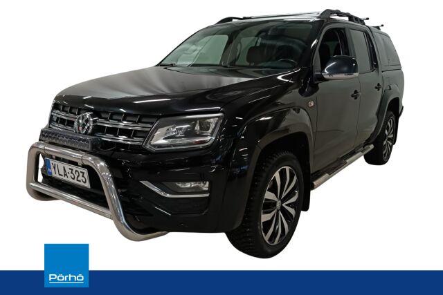 VOLKSWAGEN Amarok 2019 DC Highline 3,0 TDI 150kW Autom. 4MOTION 3080kg "B&W"*HARVINAISTA HERKKUA 5-PAIKKAISENA* OSTA POIS!