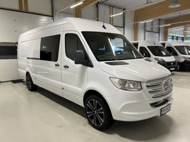 MERCEDES-BENZ Sprinter 2019 316CDI 7G-TRONIC XXL 3+3 M-A SIS ALV! *TILAVA JATKO-OHJAAMO* 20 ALUT *ILMASTOINTI*