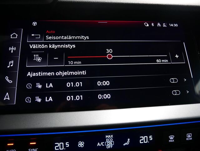 Audi A3 2025 Sedan TFSI quattro 150 kW Plus ***Tähän autoon 3 vuoden / 150tkm jatkoturva veloituksetta!***