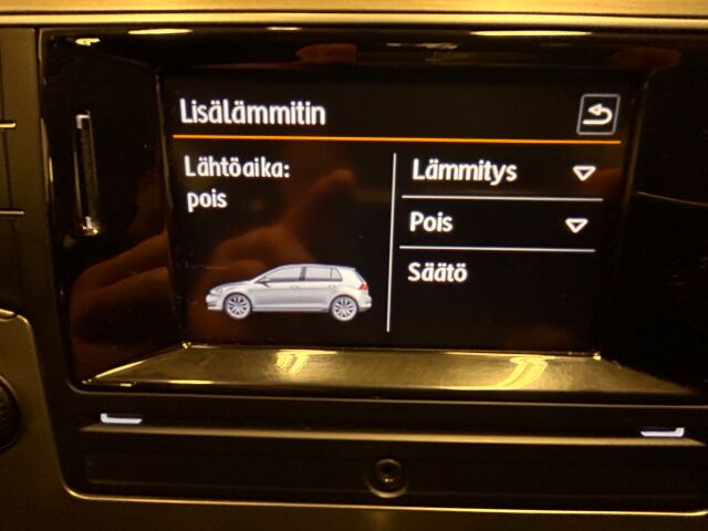 VOLKSWAGEN Golf 2016 Comfortline 1,2 TSI 81 kW (110 hv) DSG-automaatti.siisti Golf Sport istuimilla ja Webastolla