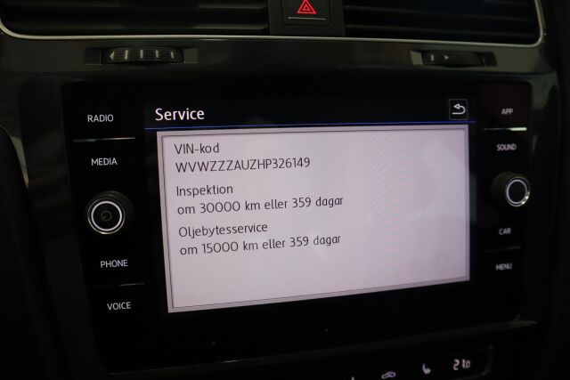 Volkswagen Golf 2017 Comfortline 1,0 TSI 81 kW (110 hv)