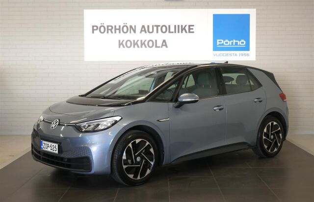 VOLKSWAGEN ID.3 2022 Pro Performance 150 kW, akku 58 kWh, 1-omisteinen suomiauto!