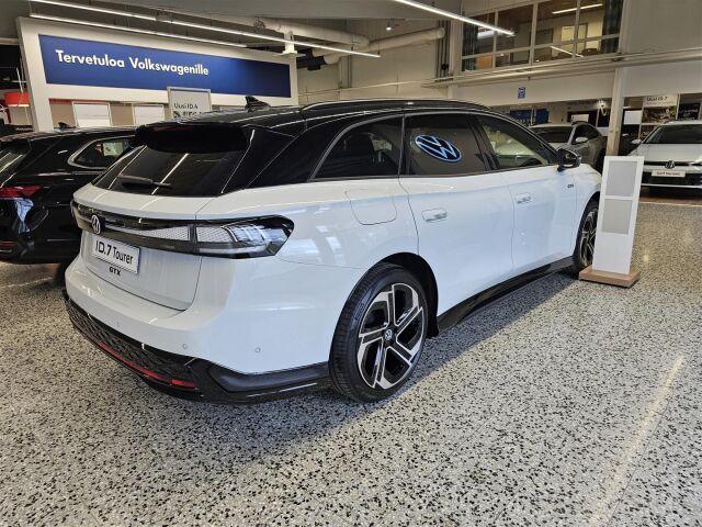 Volkswagen ID.7 2025 HETI VAPAA! Tourer GTX 4MOTION 75-v Juhlamalli 250 kW, akku 86 kWh