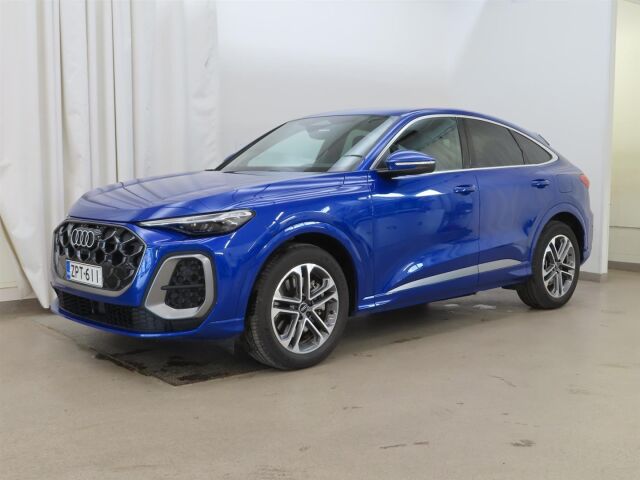 Audi Q5 2025 Sportback e-hybrid quattro 220 kW: Viiden vuoden tehdastakuu/150 000km: Tähän autoon rahoituskorko 2