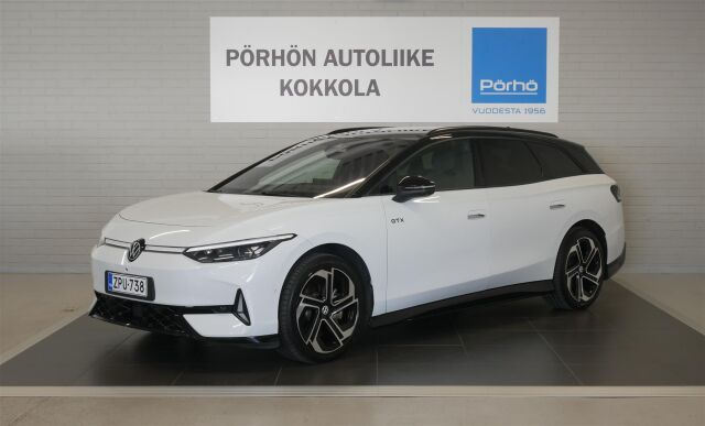 VOLKSWAGEN ID.7 2025 Tourer GTX 4MOTION 75-v Juhlamalli 250 kW, akku 86 kWh