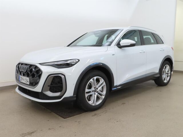 Audi Q5 2025 e-hybrid quattro 220 kW: Viiden vuoden/100tkm takuu. Auto käyttöönotettu 5.6.2026!