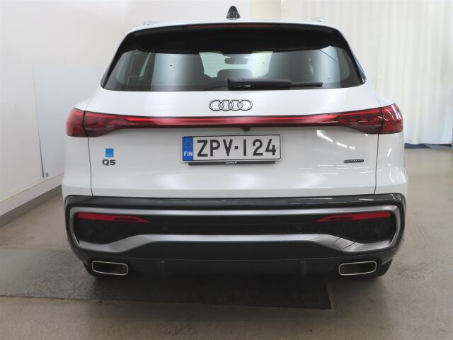 Audi Q5 2025 e-hybrid quattro 220 kW: Viiden vuoden/100tkm takuu. Auto käyttöönotettu 5.6.2026!
